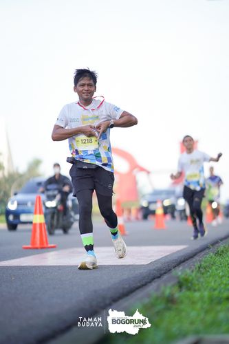 Race photo from Taman Budaya x BOGORUN 2025