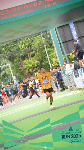 Race photo from Mangkunegaran Run 2025