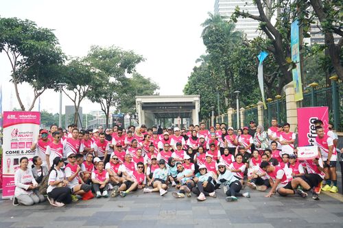 Race photo from Smartfren Run 2024 Vibes