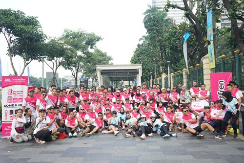 Race photo from Smartfren Run 2024 Vibes