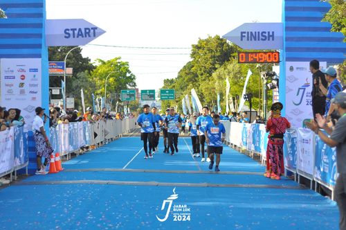 Race photo from Jabar Run 10K 2024