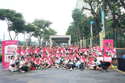 Race photo from Smartfren Run 2024 Vibes
