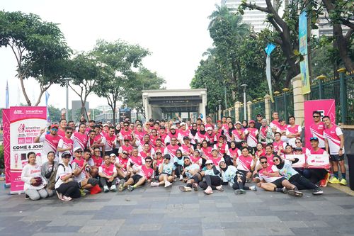 Race photo from Smartfren Run 2024 Vibes