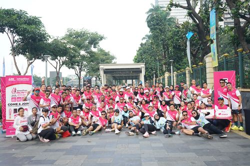 Race photo from Smartfren Run 2024 Vibes