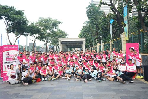 Race photo from Smartfren Run 2024 Vibes