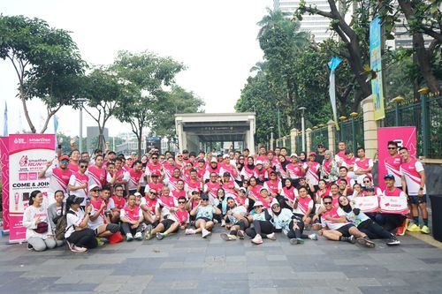 Race photo from Smartfren Run 2024 Vibes
