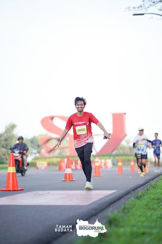 Race photo from Taman Budaya x BOGORUN 2025