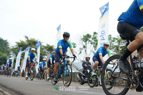 Race photo from Cycling de Jabar 2024