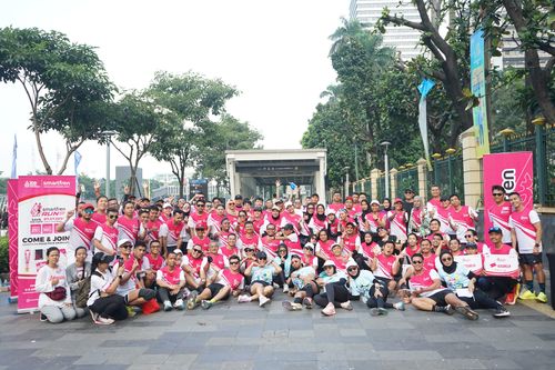 Race photo from Smartfren Run 2024 Vibes