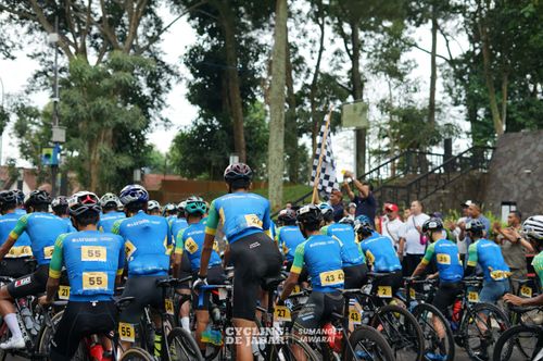 Race photo from Cycling de Jabar 2024