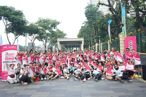 Race photo from Smartfren Run 2024 Vibes