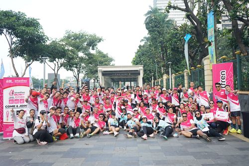 Race photo from Smartfren Run 2024 Vibes