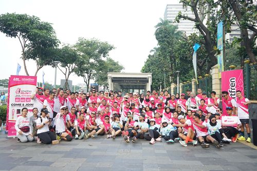 Race photo from Smartfren Run 2024 Vibes