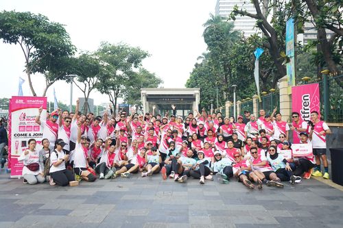 Race photo from Smartfren Run 2024 Vibes