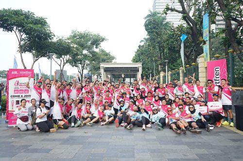 Race photo from Smartfren Run 2024 Vibes