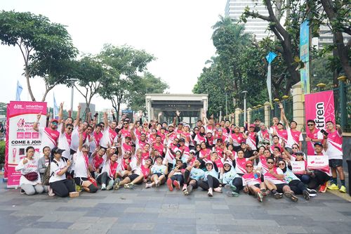 Race photo from Smartfren Run 2024 Vibes