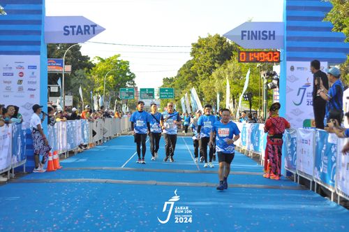 Race photo from Jabar Run 10K 2024