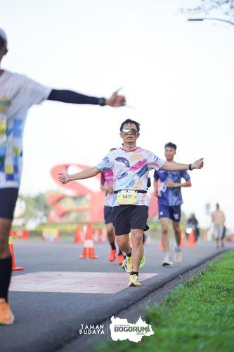 Race photo from Taman Budaya x BOGORUN 2025
