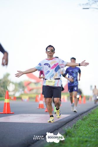 Race photo from Taman Budaya x BOGORUN 2025