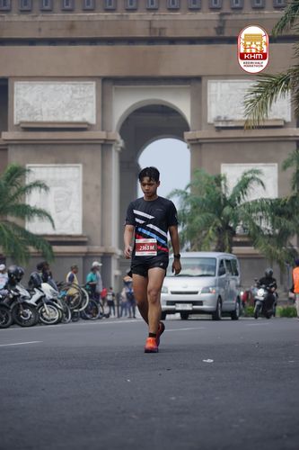 Race photo from Kediri Half Marathon 2025