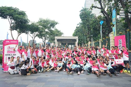 Race photo from Smartfren Run 2024 Vibes