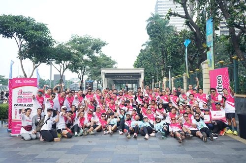 Race photo from Smartfren Run 2024 Vibes