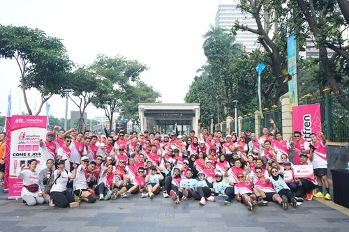 Race photo from Smartfren Run 2024 Vibes