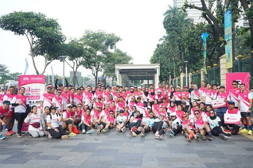 Race photo from Smartfren Run 2024 Vibes