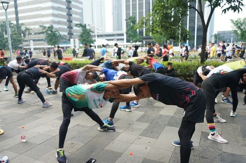 Race photo from One Run 10K Vibes 2024