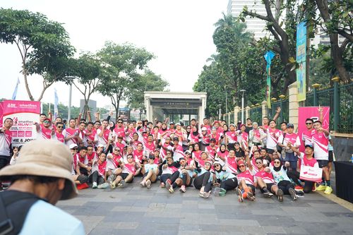 Race photo from Smartfren Run 2024 Vibes