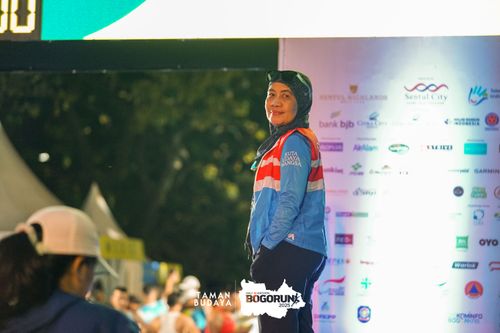 Race photo from Taman Budaya x BOGORUN 2025