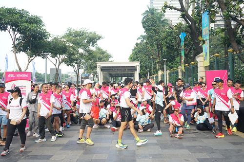 Race photo from Smartfren Run 2024 Vibes