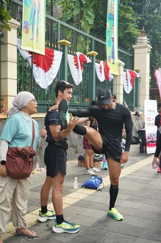 Race photo from One Run 10K Vibes 2024