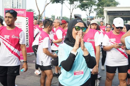 Race photo from Smartfren Run 2024 Vibes