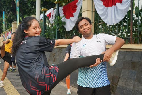 Race photo from One Run 10K Vibes 2024