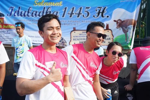 Race photo from Smartfren Run 2024 Vibes