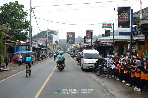 Race photo from Cycling de Jabar 2024