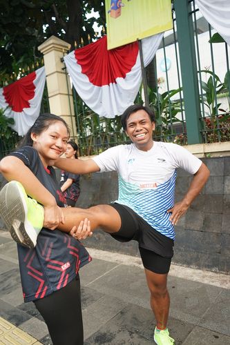Race photo from One Run 10K Vibes 2024
