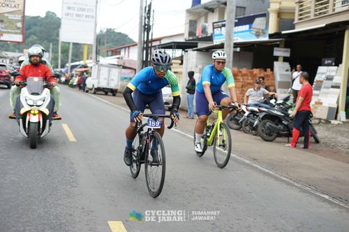Race photo from Cycling de Jabar 2024