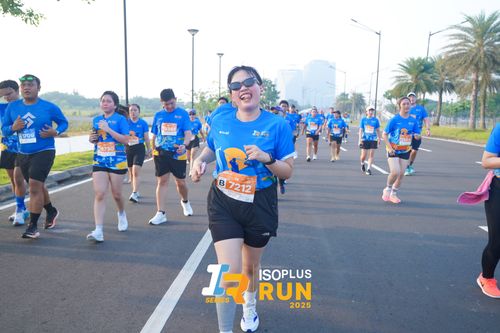 Race photo from ISOPLUS RUN 2025 - JAKARTA
