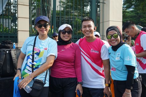 Race photo from Smartfren Run 2024 Vibes