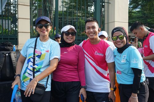 Race photo from Smartfren Run 2024 Vibes