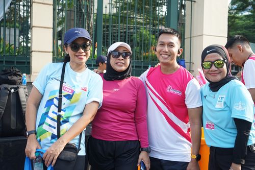 Race photo from Smartfren Run 2024 Vibes