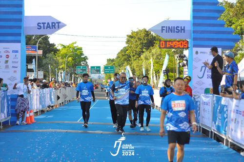 Race photo from Jabar Run 10K 2024