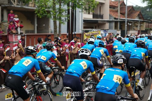 Race photo from Cycling de Jabar 2024
