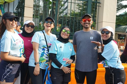 Race photo from Smartfren Run 2024 Vibes