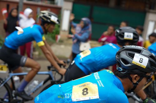 Race photo from Cycling de Jabar 2024