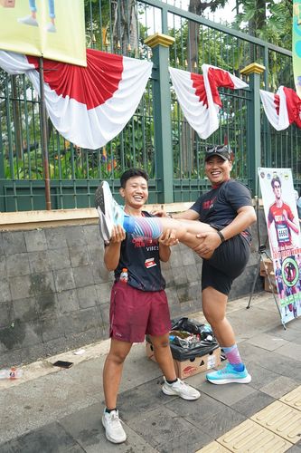 Race photo from One Run 10K Vibes 2024