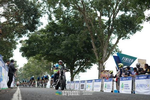 Race photo from Cycling de Jabar 2024
