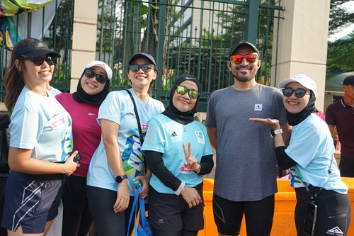 Race photo from Smartfren Run 2024 Vibes